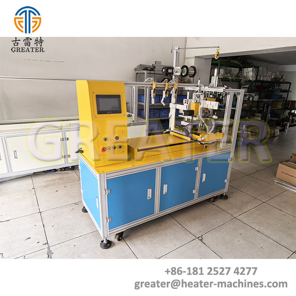 máquina bobinadora con colas