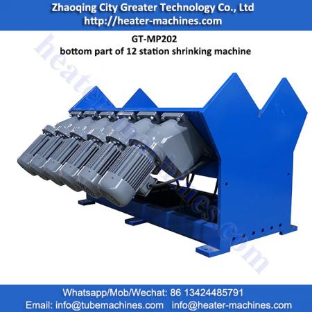 GT-MP202 bottom part of 12 station heater shrinking machine