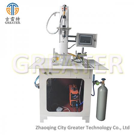 GT-HJ201 Cartridge Heater Cap Welding Machine Bottom Tube Welder In China