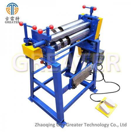 GT-JY202 Round Rolling Machine Use To Roll SS Fin For Band Heater Rolling Equipment   