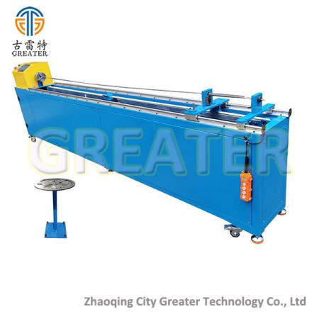 2025 new design manufacturing electric heating fin winding machine 