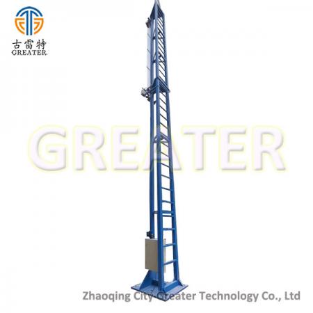 3 Column MGO Powder Filling machine for 6 meters tubular heater