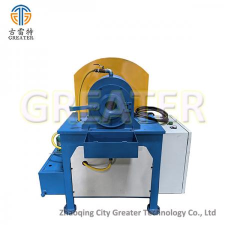 Swaging machine for cartridge heater 