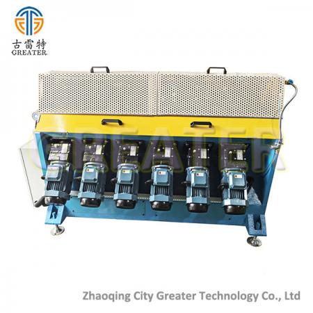 Máquina reductora de rodillos de 12 grupos de nuevo diseño para calentador tubular