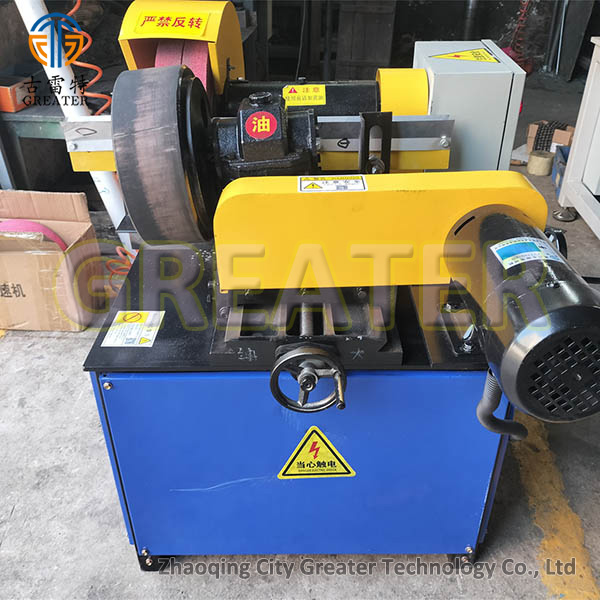 Single polishing machine for heater