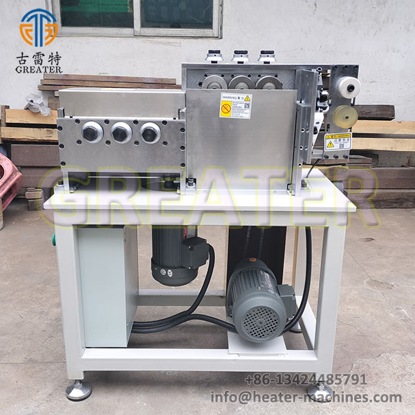 hollow tube straightening machine